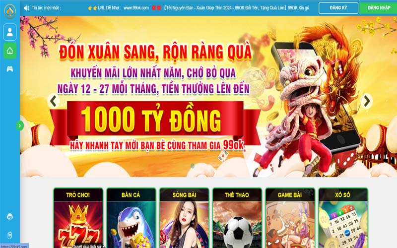 Thông tin mới nhất về nhà cái 99ok cập nhật 2024 - Siêu nhà cái uy tí đáng chơi nhất năm nay